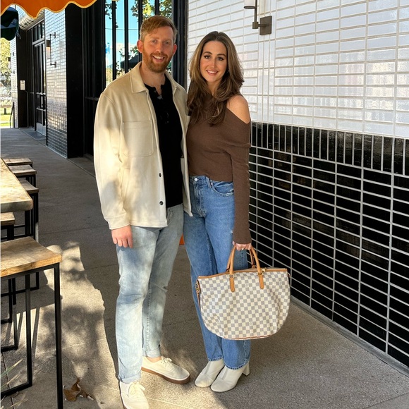 White monogram Louis Vuitton shoulder bag - Picture 9 of 9